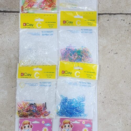 MODA COOL.COM (16) LIGUITAS PARA HACER TRENZAS X12