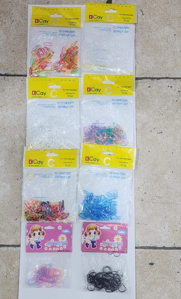 MODA COOL.COM (16) LIGUITAS PARA HACER TRENZAS X12