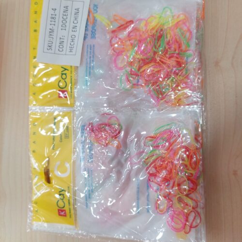 moda cool (33) LIGUITAS PARA HACER TRENZAS X12PACKS