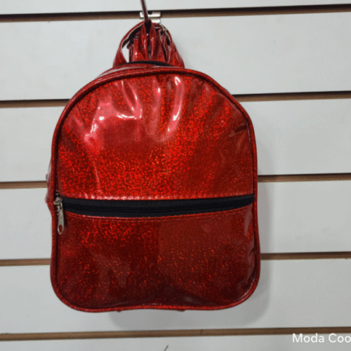 MOCHILA PEQUEÑA CON BRILLOS
